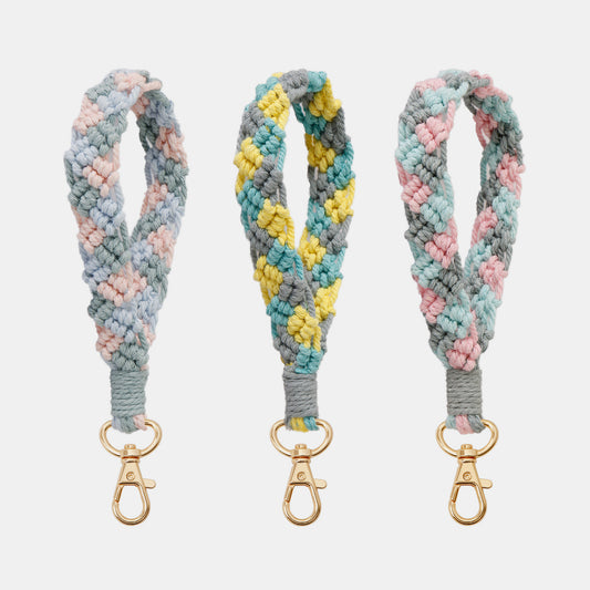 Handmade Cotton Cord Key Chain